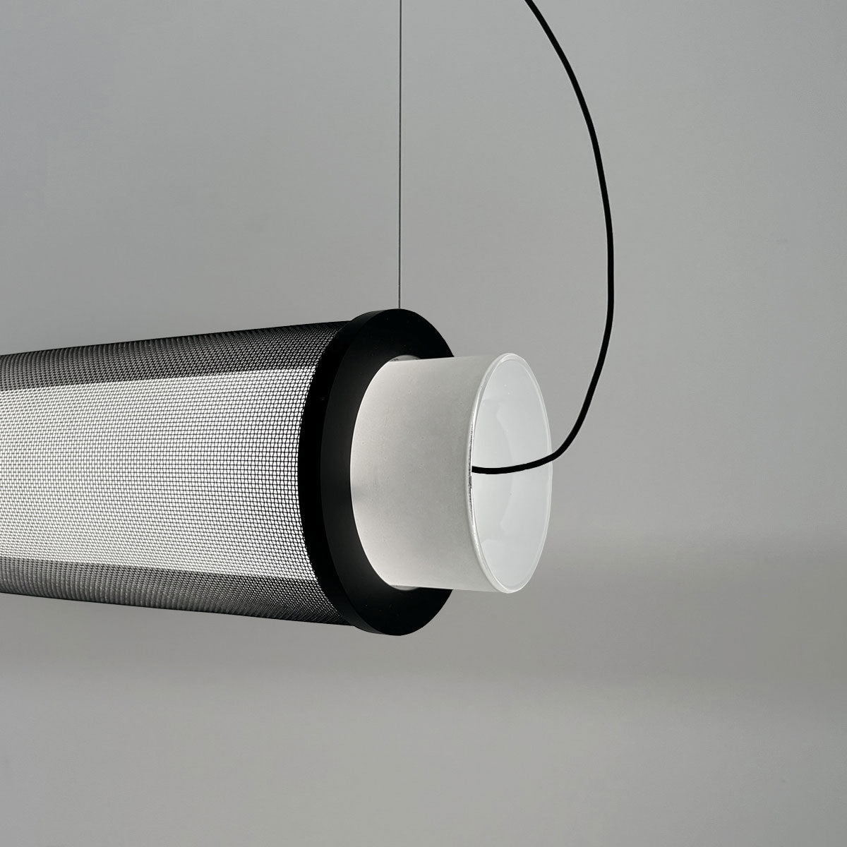 Slim Skin Horizontal LED Pendant Light in Detail.