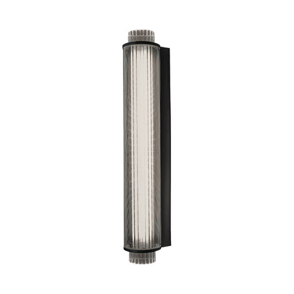 Slim Skin LED Wall Light in Groove Black (27.5-Inch).