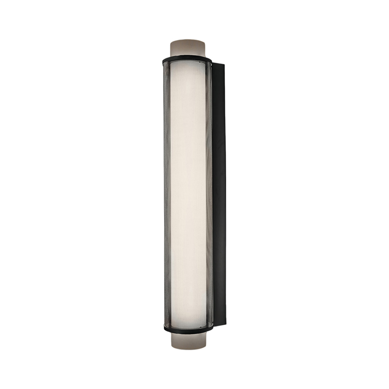 Slim Skin LED Wall Light in Opal Black (27.5-Inch).