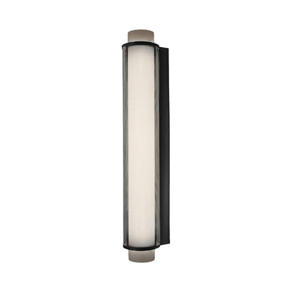 Slim Skin LED Wall Light in Opal Black (27.5-Inch).