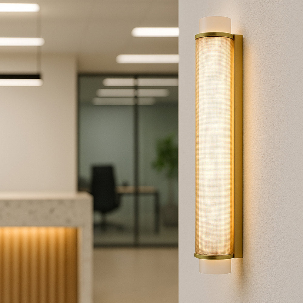Slim Skin LED Wall Light in office.