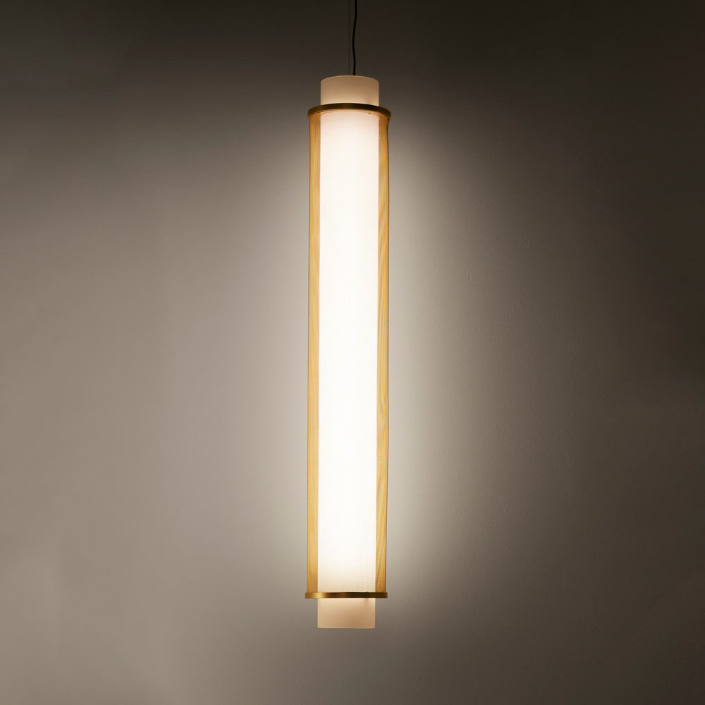Slim Skin Vertical LED Pendant Light in Detail.