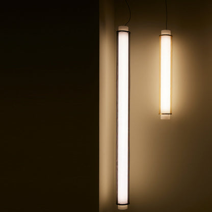 Slim Skin Vertical LED Pendant Light in Detail.