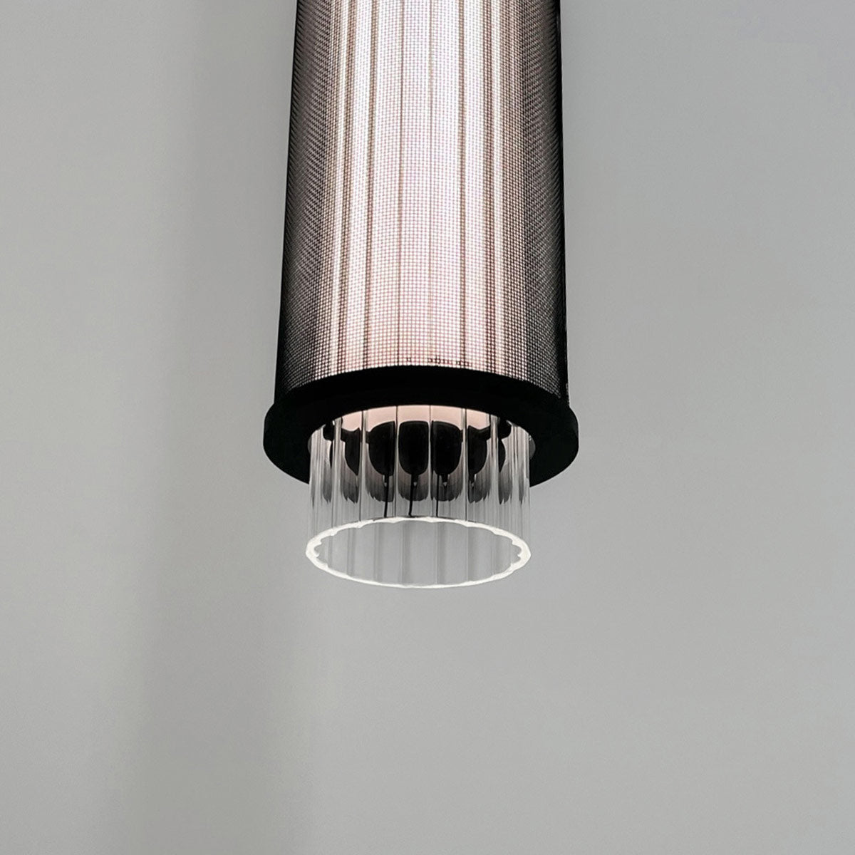 Slim Skin Vertical LED Pendant Light in Detail.