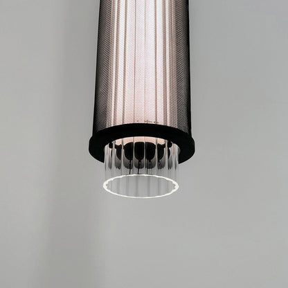 Slim Skin Vertical LED Pendant Light in Detail.