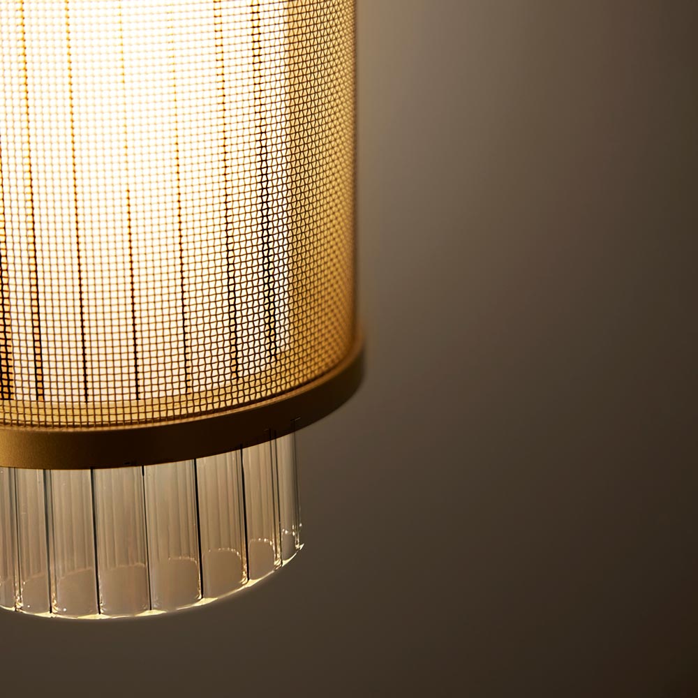 Slim Skin Vertical LED Pendant Light in Detail.