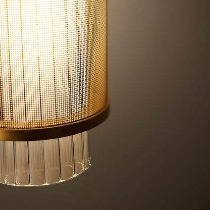 Slim Skin Vertical LED Pendant Light in Detail.