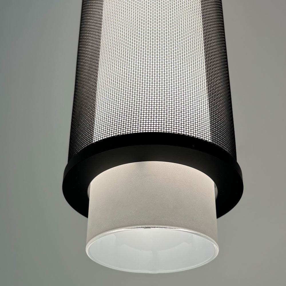 Slim Skin Vertical LED Pendant Light in Detail.