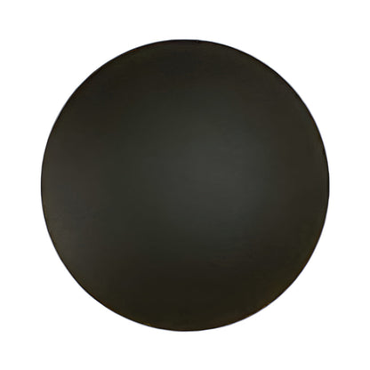 Soft Indirect Outdoor LED Wall Light in Black.