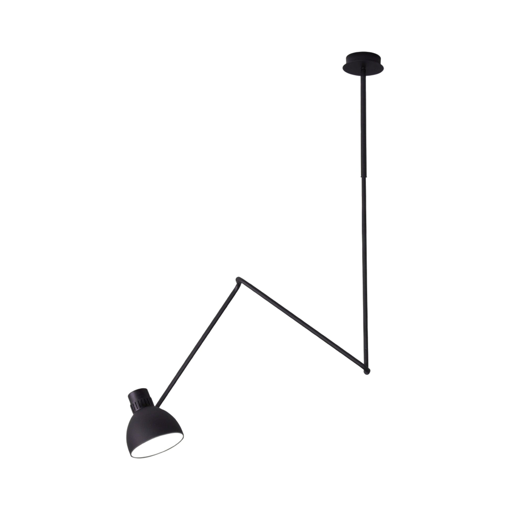 Blux System C Pendant Light in Black.