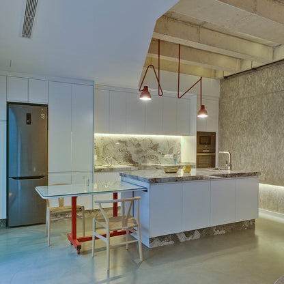 Blux System C Pendant Light in kitchen.