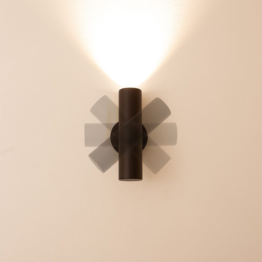 Tube Outdoor LED Wall Light in Detail.