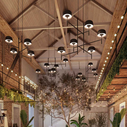 Bol LED Pendant Light in restaurant.