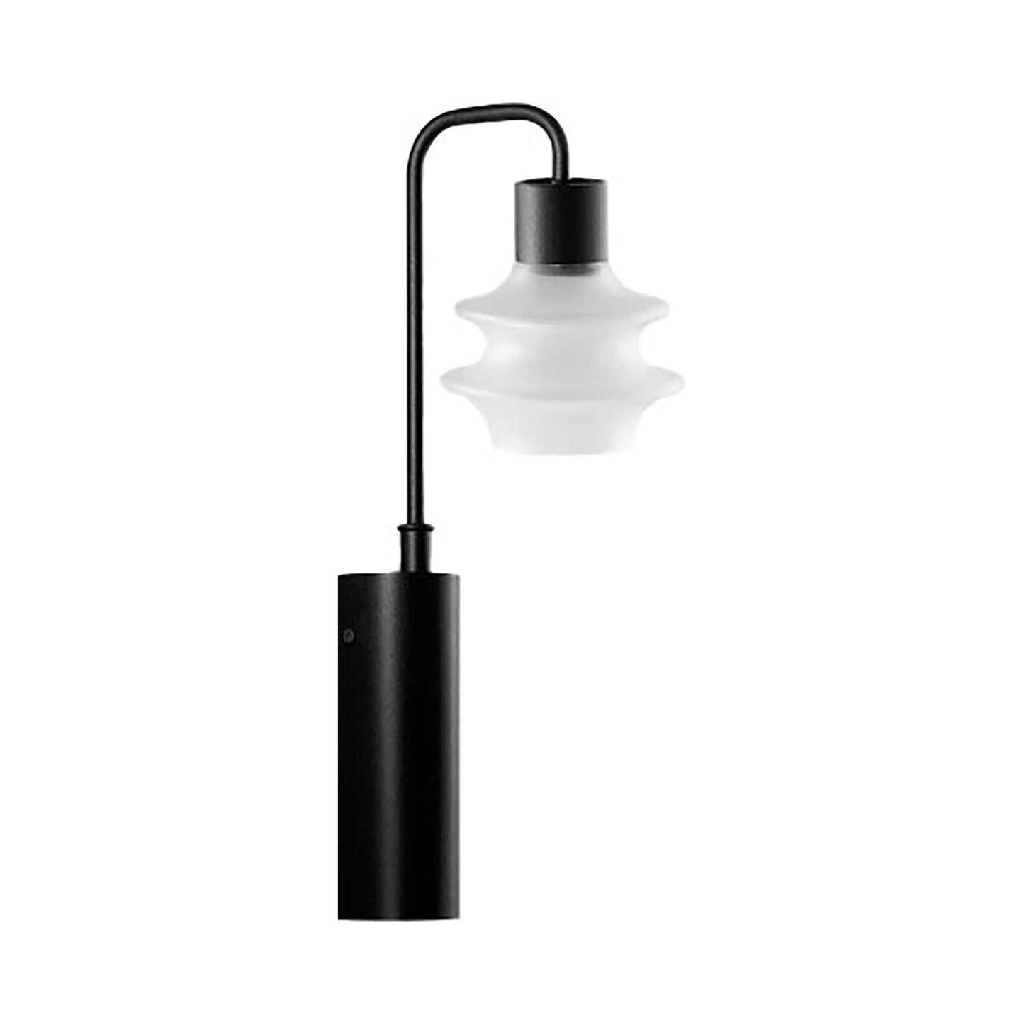Drop A02 LED Wall Light in Frosted Glass.