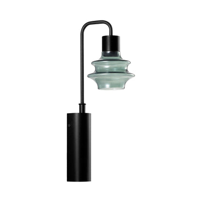 Drop A02 LED Wall Light in Green Glass.