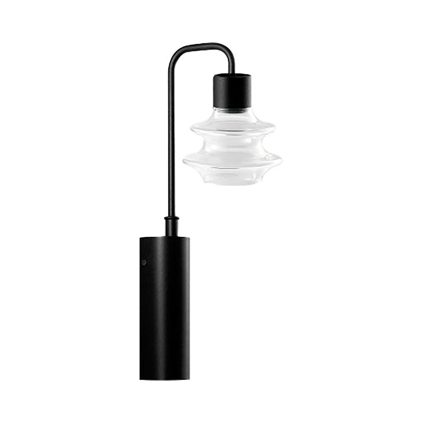 Drop A02 LED Wall Light in Transparent Glass.