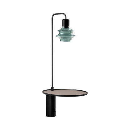 Drop A03 LED Wall Light in Green Glass.