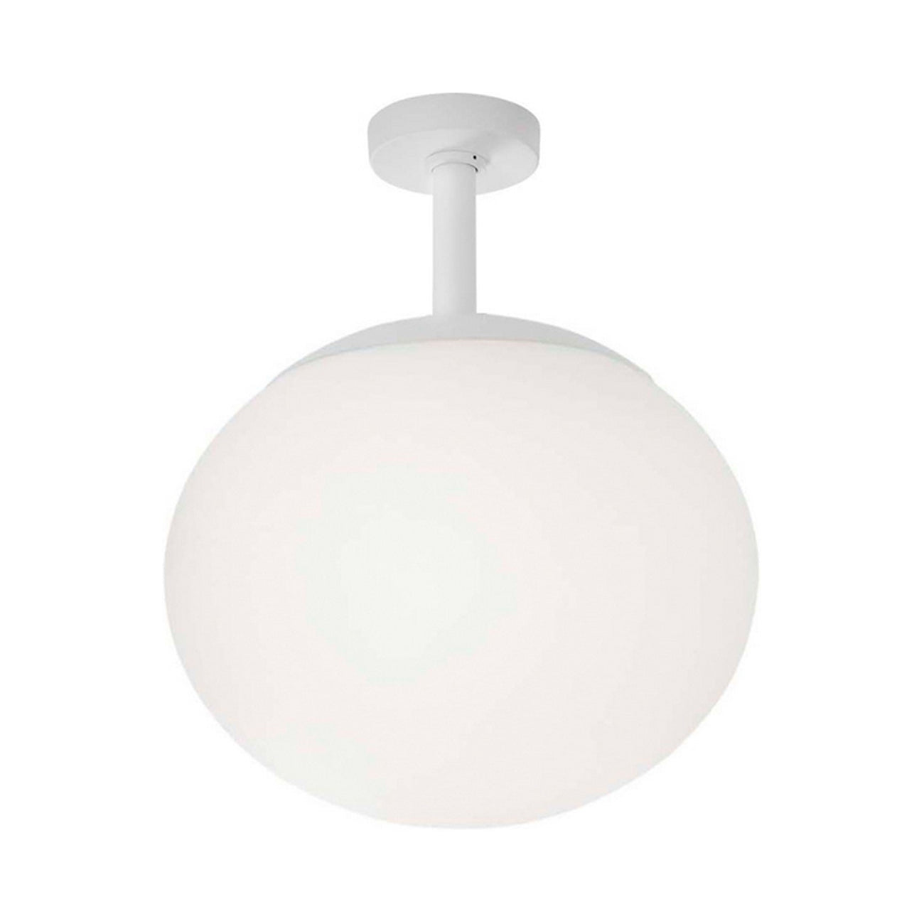 Elipse Outdoor Semi Flush Mount Ceiling Light (Large).