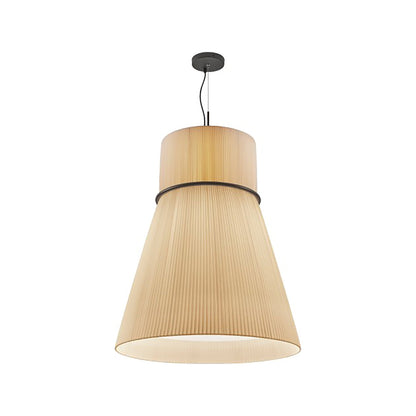 Folie Pendant Light in Cream Translucent (Medium).