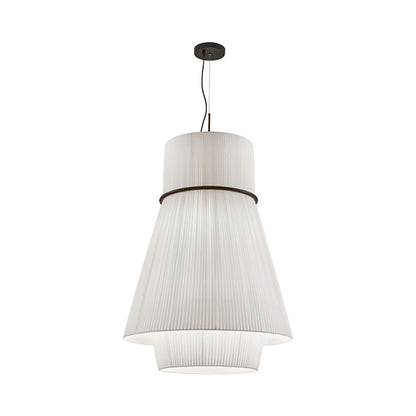 Folie Pendant Light in White Translucent (Large).