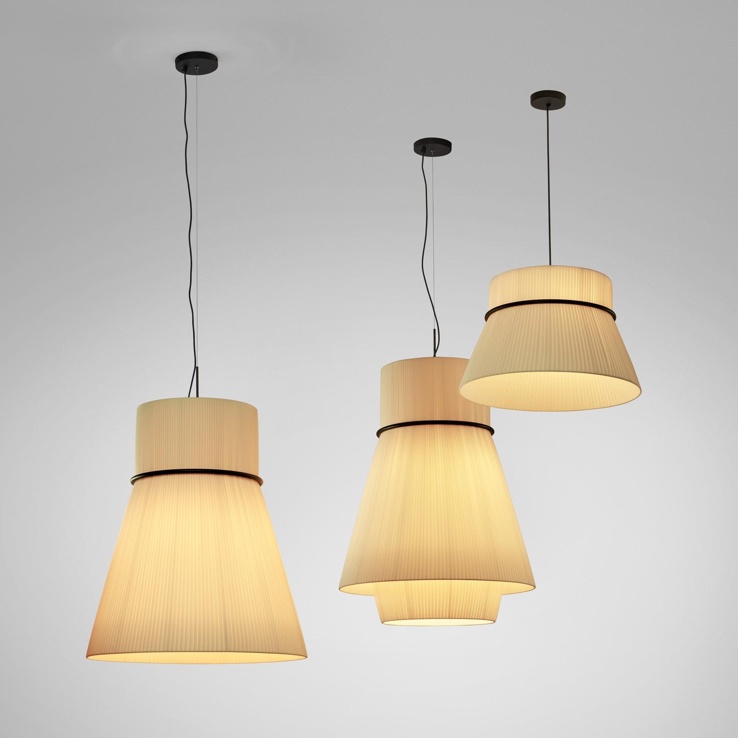 Folie Pendant Light in Detail.