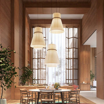 Folie Pendant Light in dining room.