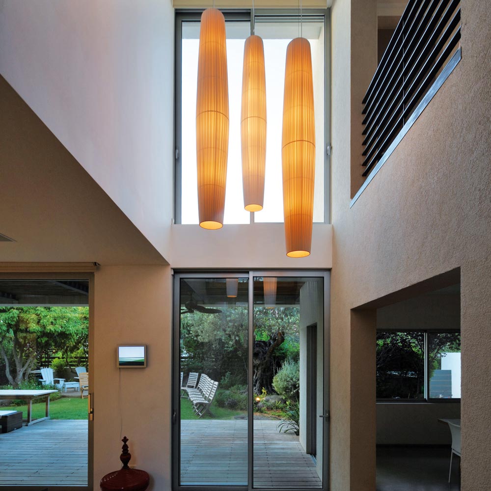 Maxi Pendant Light in hall way.
