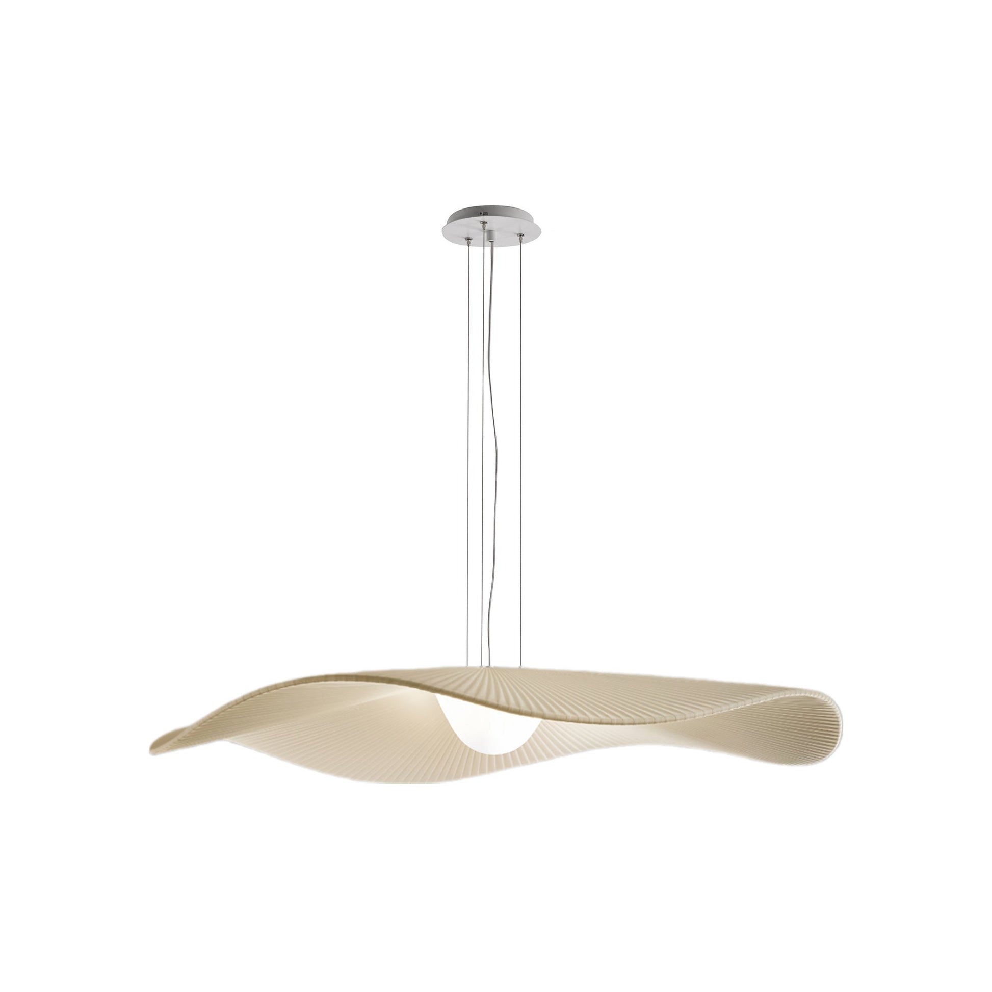 Mediterrània LED Pendant Light in Cream (Small).