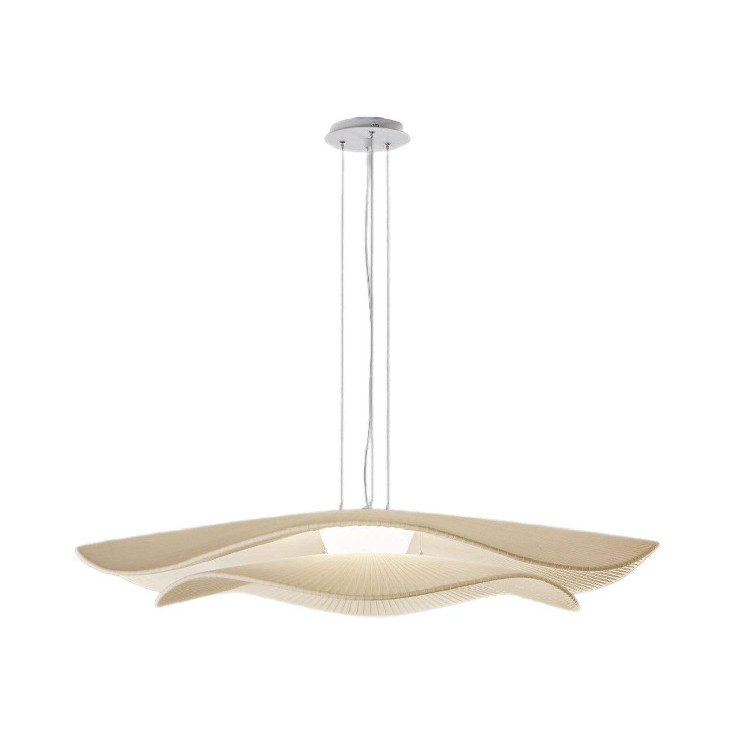 Mediterrània LED Pendant Light in Cream (Large).