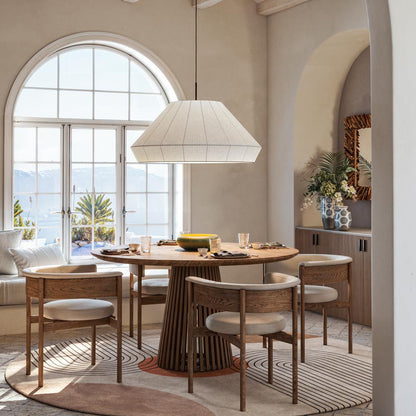 Mei Pendant Light in dining room.