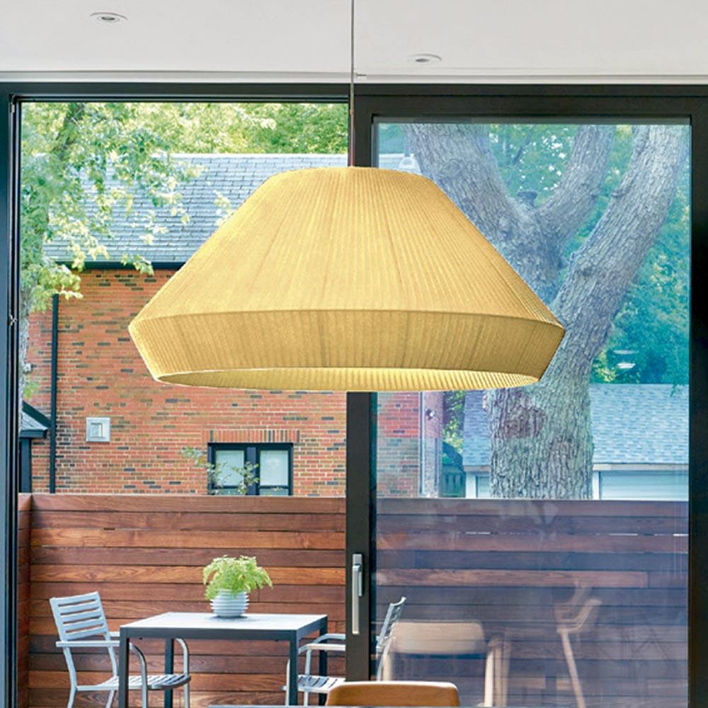 Mei Pendant Light in dining room.