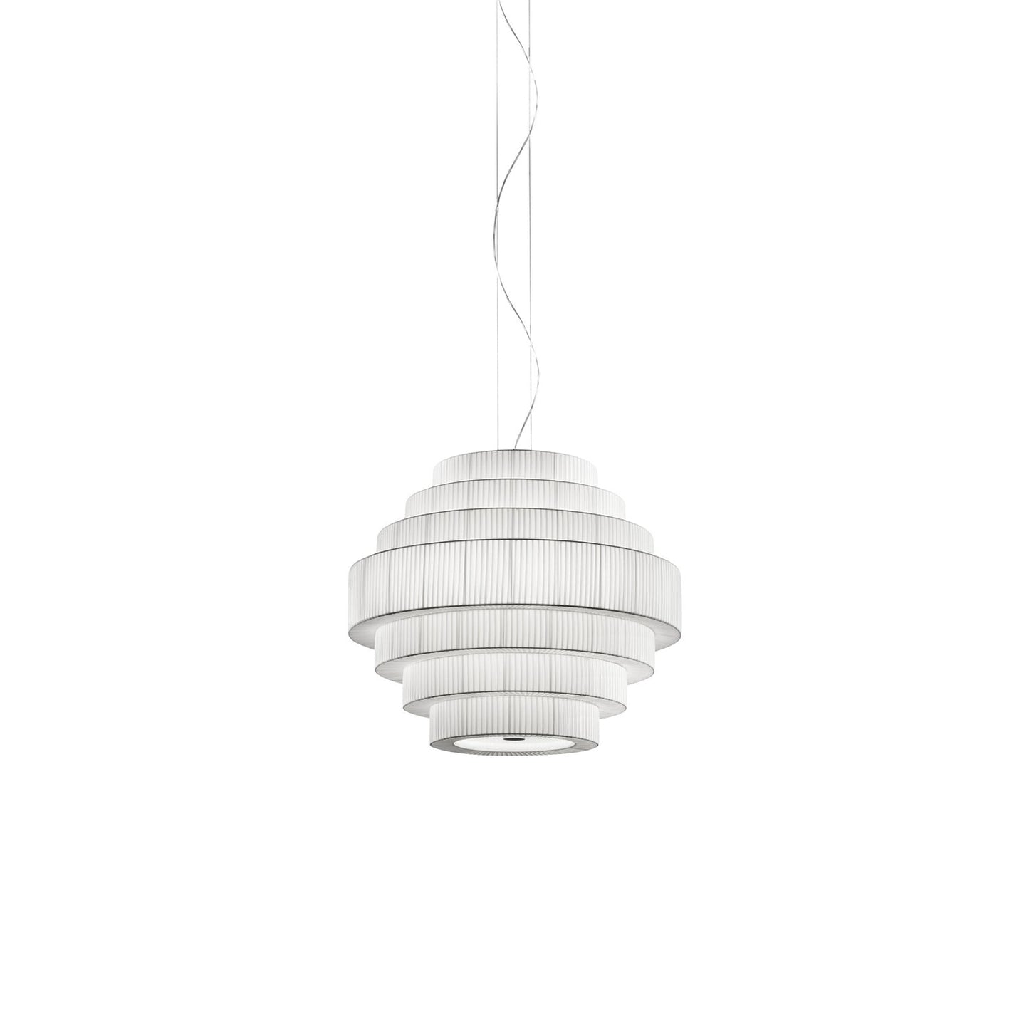 Mos Pendant Light in White Translucent (Small).