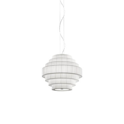Mos Pendant Light in White Translucent (Small).