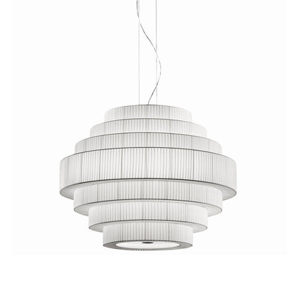 Mos Pendant Light in White Translucent (Large).