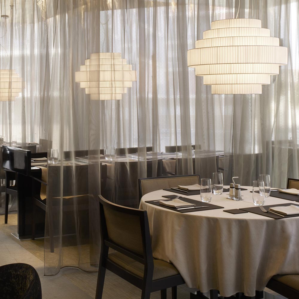 Mos Pendant Light in restaurant.