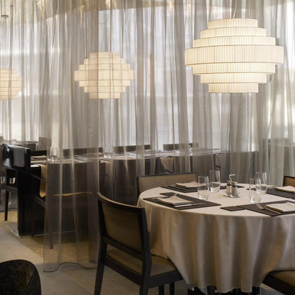 Mos Pendant Light in restaurant.