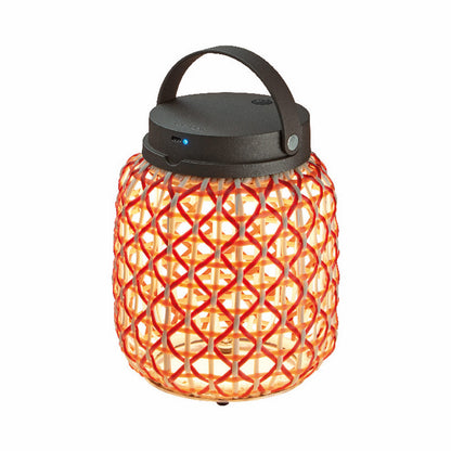 Nans Indoor / Outdoor LED Table Lamp in Red.