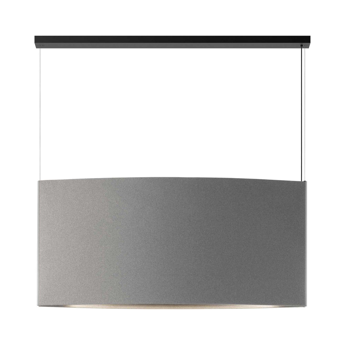 Noren LED Pendant Light in Light Grey (59.45"W X 27.56"H).