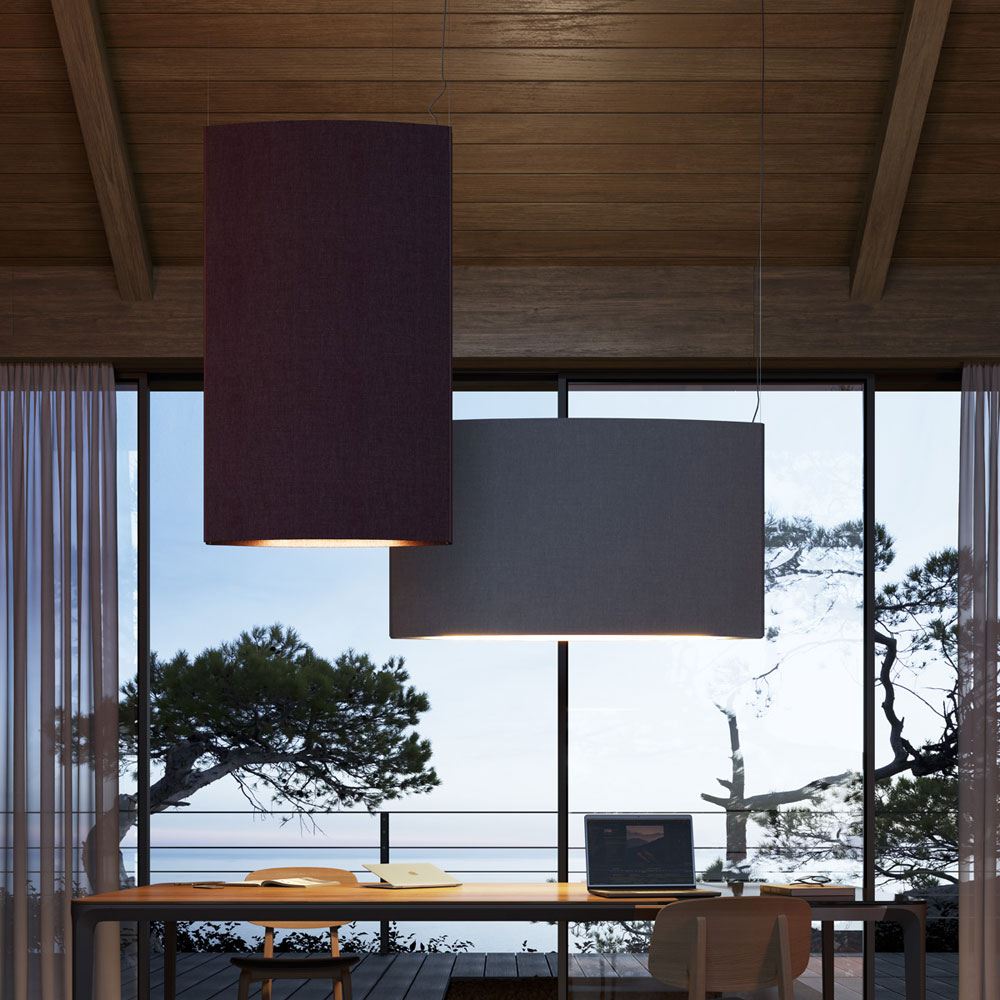 Noren LED Pendant Light in office.