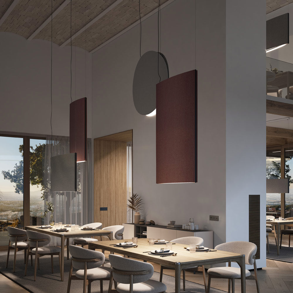 Noren LED Pendant Light in restaurant.