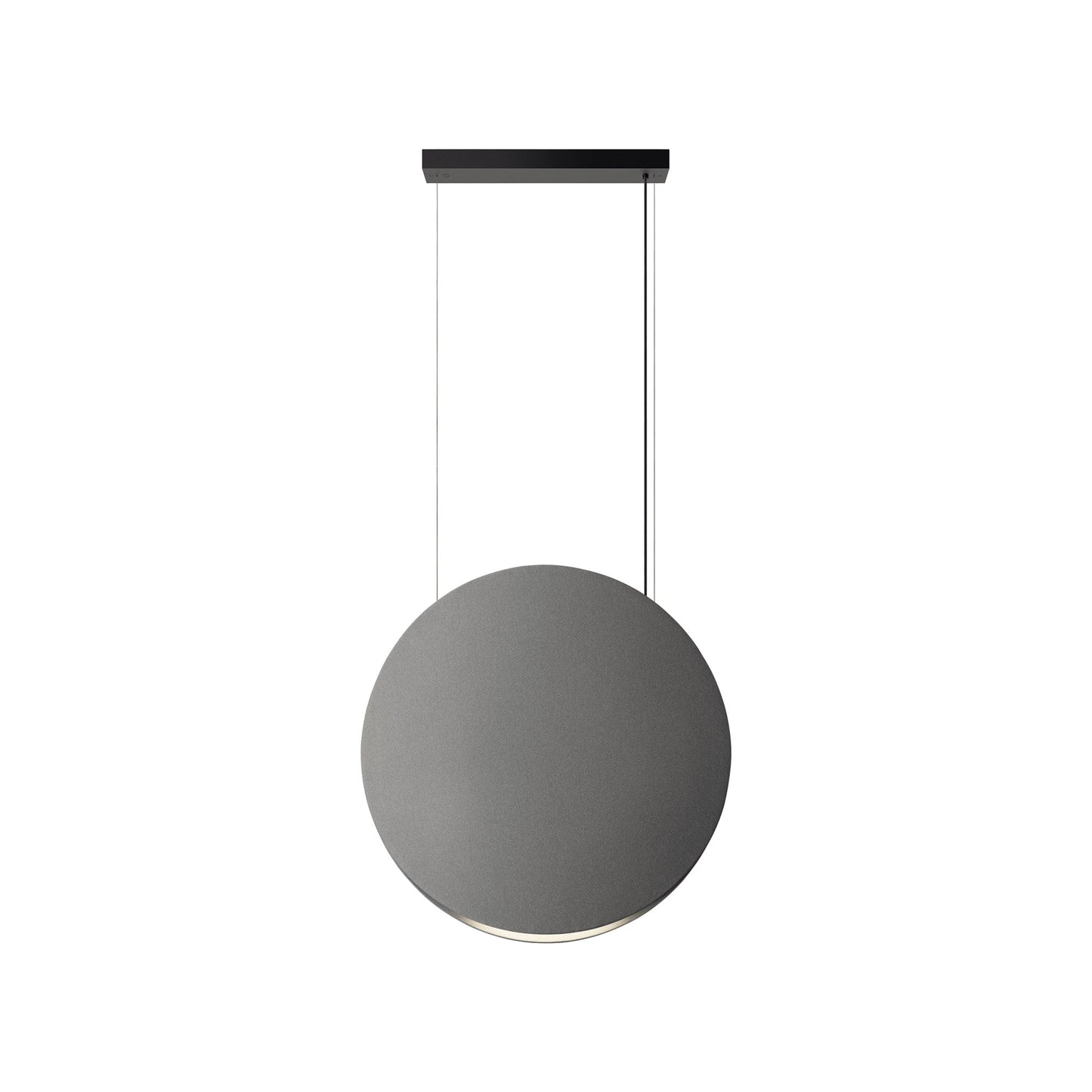 Noren Round LED Pendant Light in Light Grey (Small).