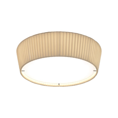Plafonet Flush Mount Ceiling Light in Cream Translucent (Medium).