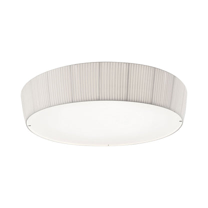 Plafonet Flush Mount Ceiling Light in White Translucent (Large).