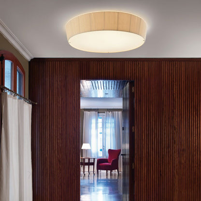 Plafonet Flush Mount Ceiling Light in hallway.