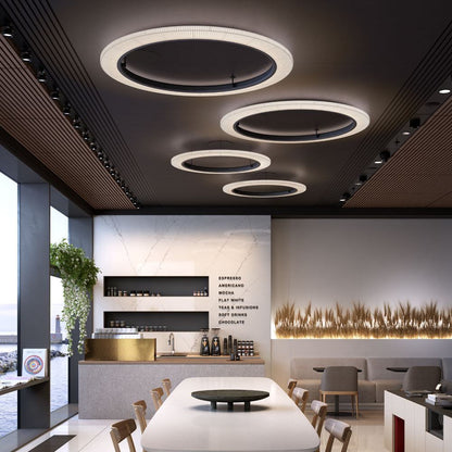 Roda LED Ceiling / Wall Light in cafe.