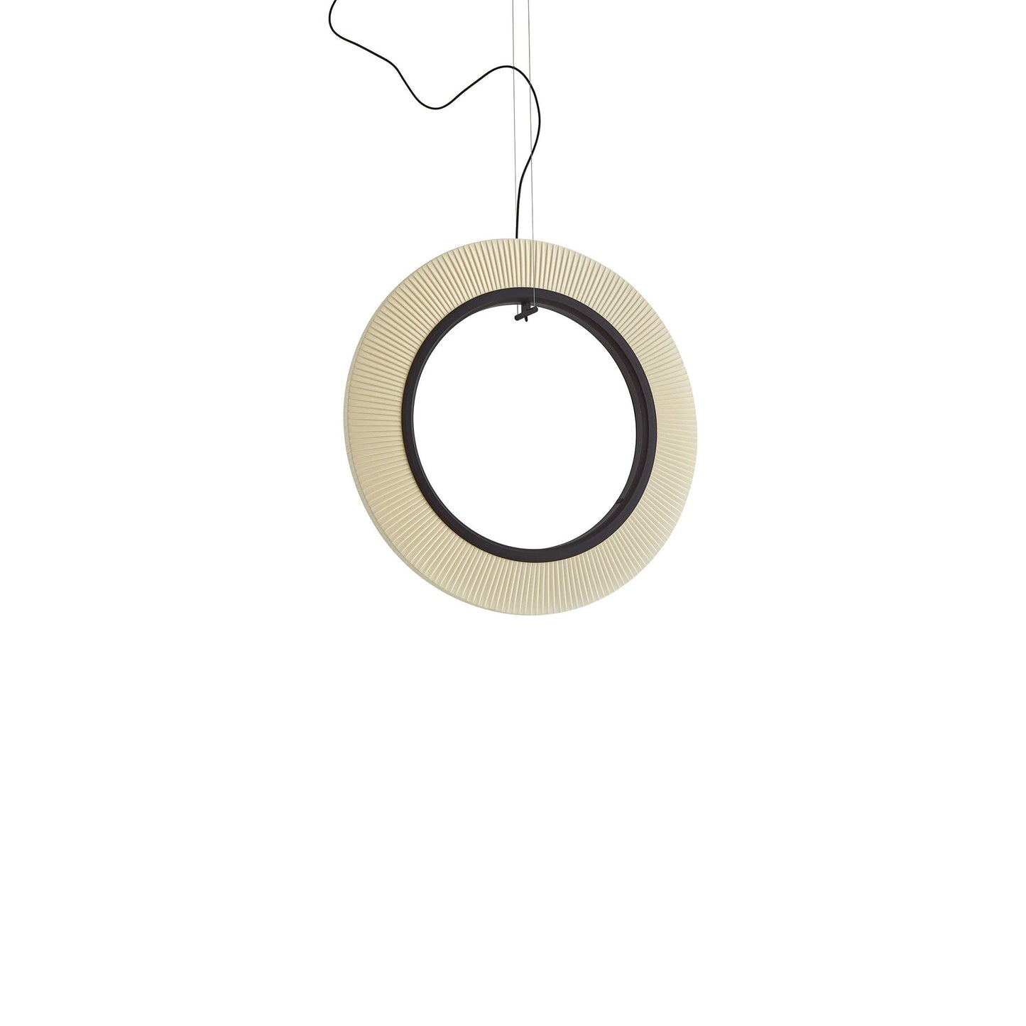 Roda LED Vertical Pendant Light in Cream (35.43-Inch/REMOTE 0-10V).