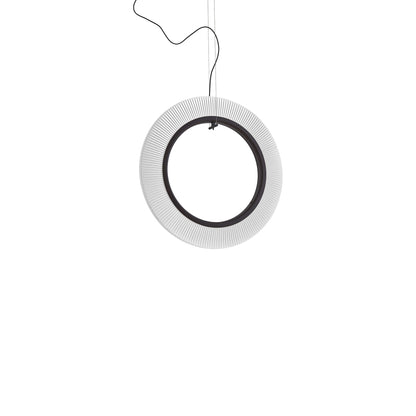 Roda LED Vertical Pendant Light in White (35.43-Inch/REMOTE 0-10V).