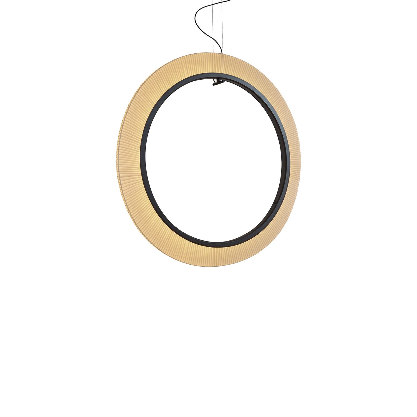 Roda LED Vertical Pendant Light in Cream (47.24-Inch/REMOTE 1-10V).