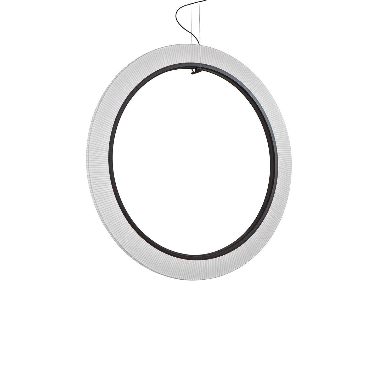 Roda LED Vertical Pendant Light in White (59.06-Inch/REMOTE 1-10V).
