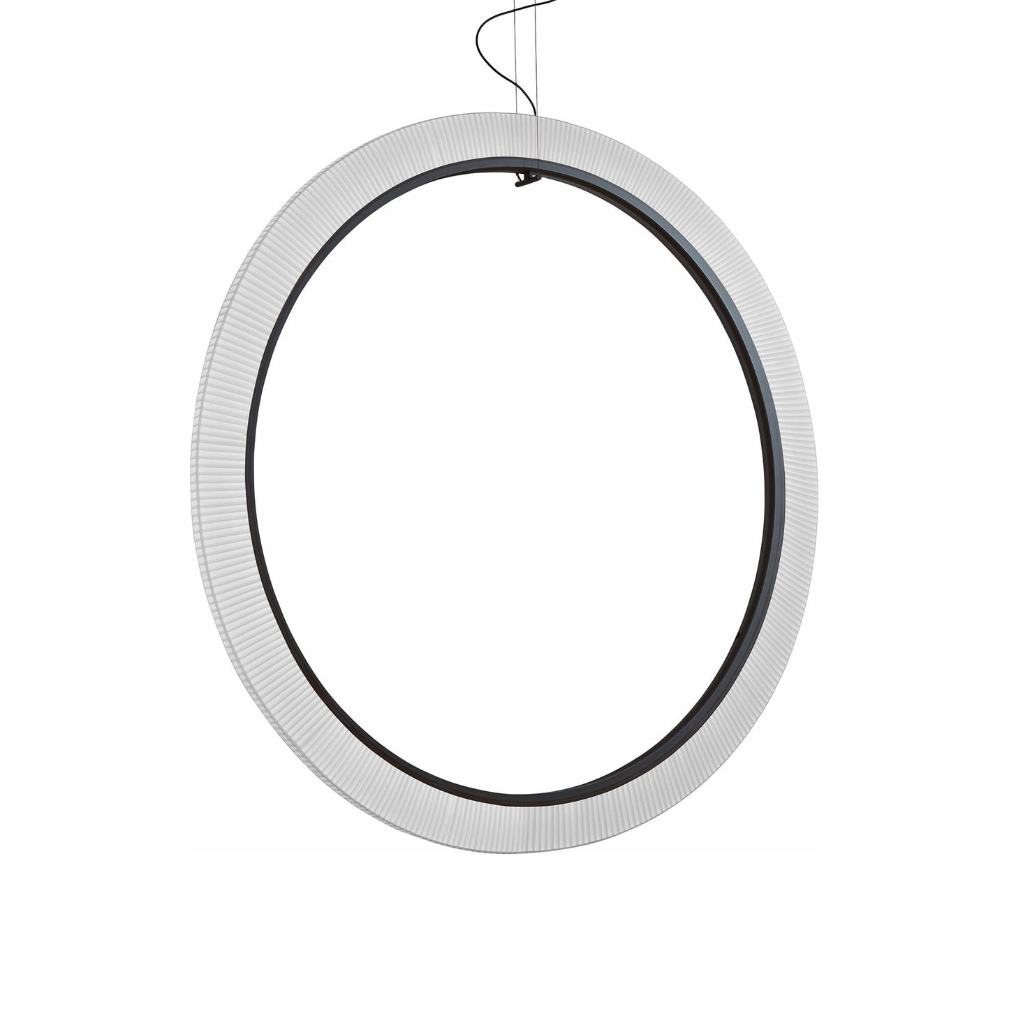 Roda LED Vertical Pendant Light in White (78.74-Inch/REMOTE 1-10V).